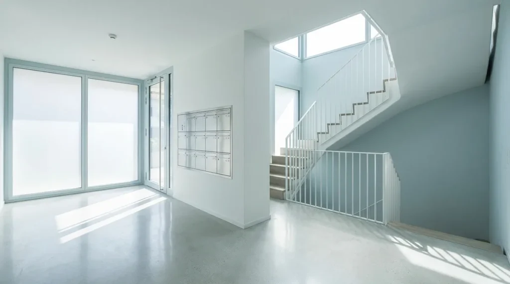 Hauswartung für Treppenhaus und Umgebung